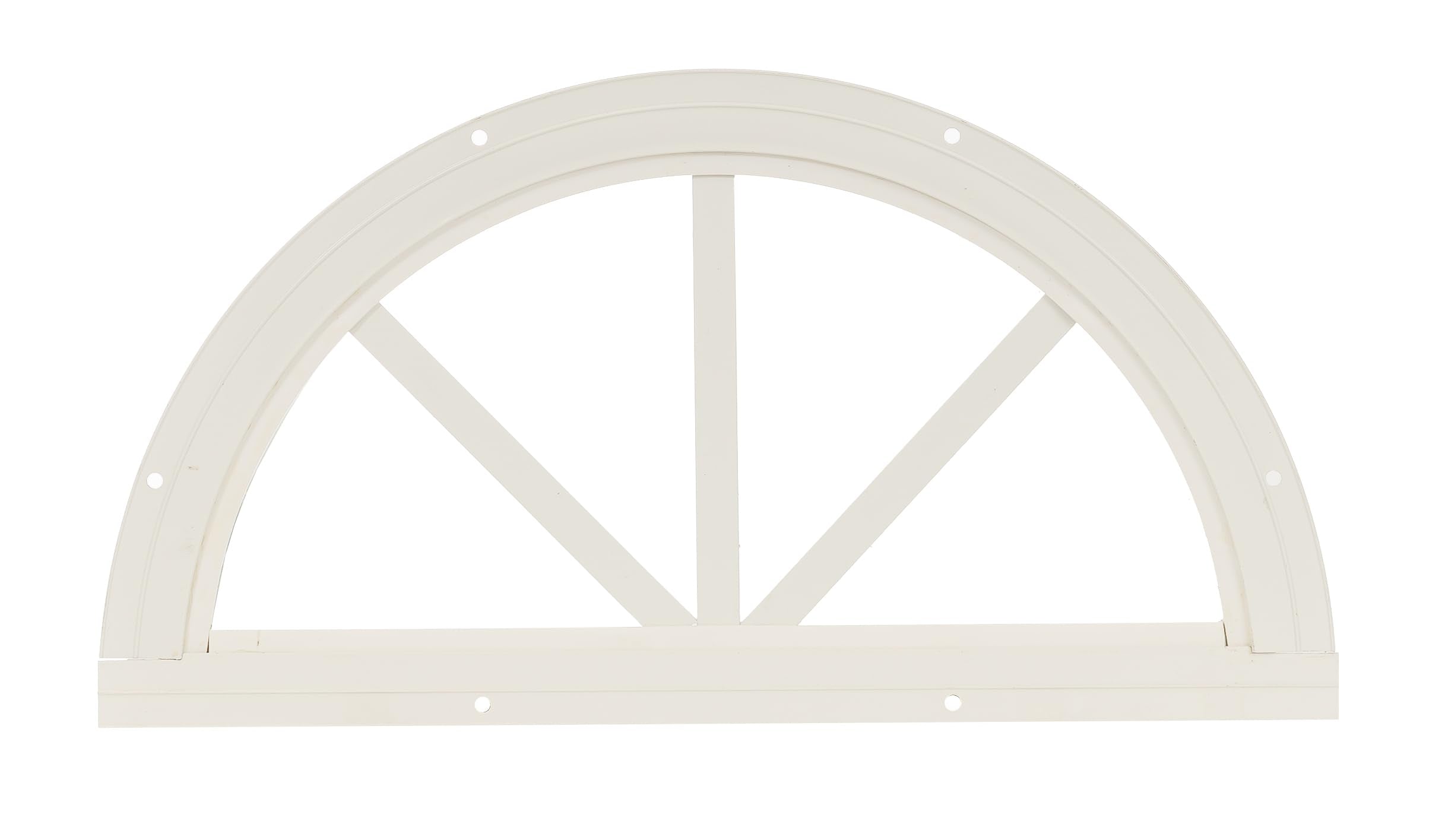 14" & 18" Half Moon Window, Fixed Flush Mount