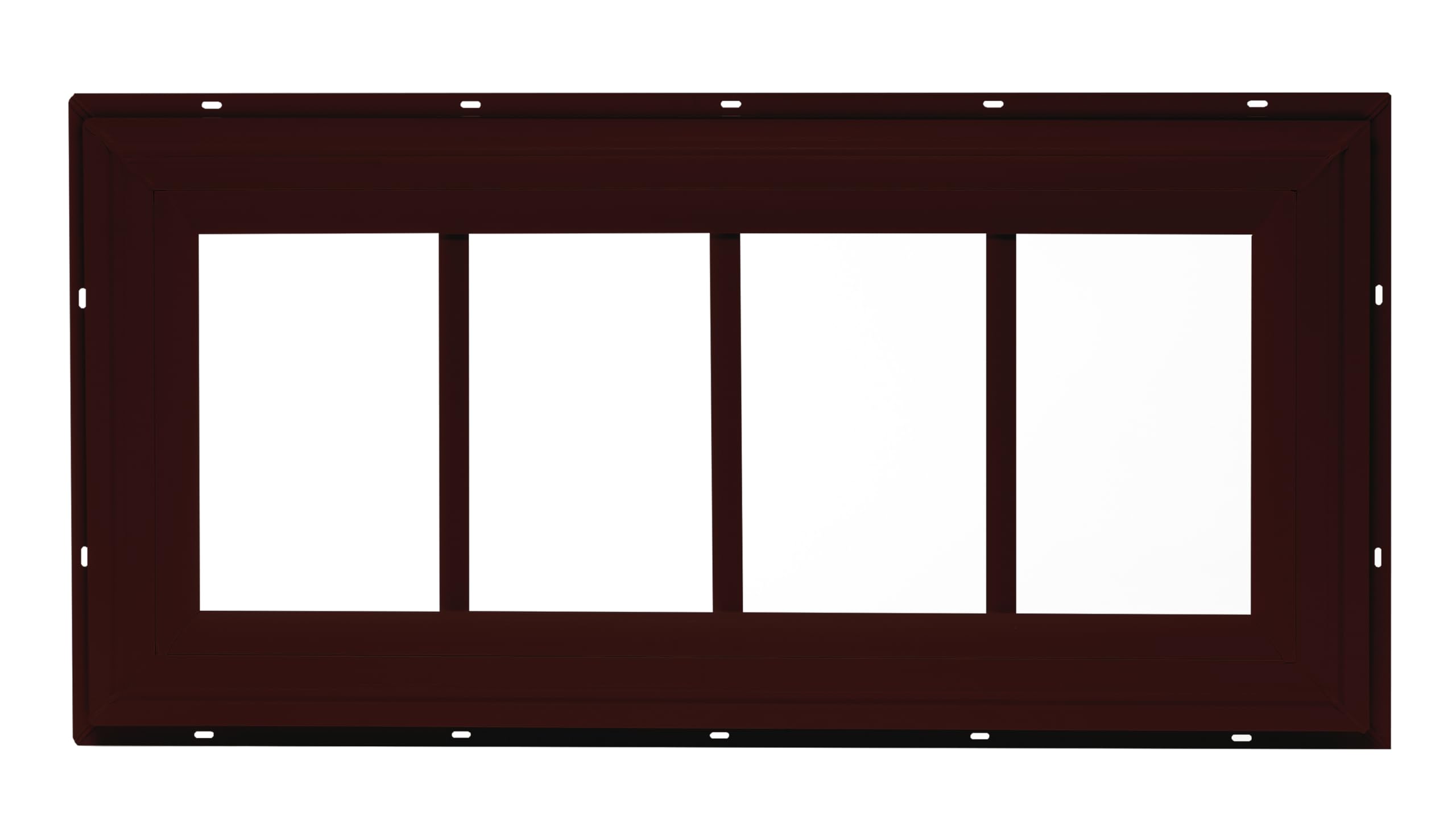 10" x 23"-24" Transom Window, Fixed J-Lap Vinyl