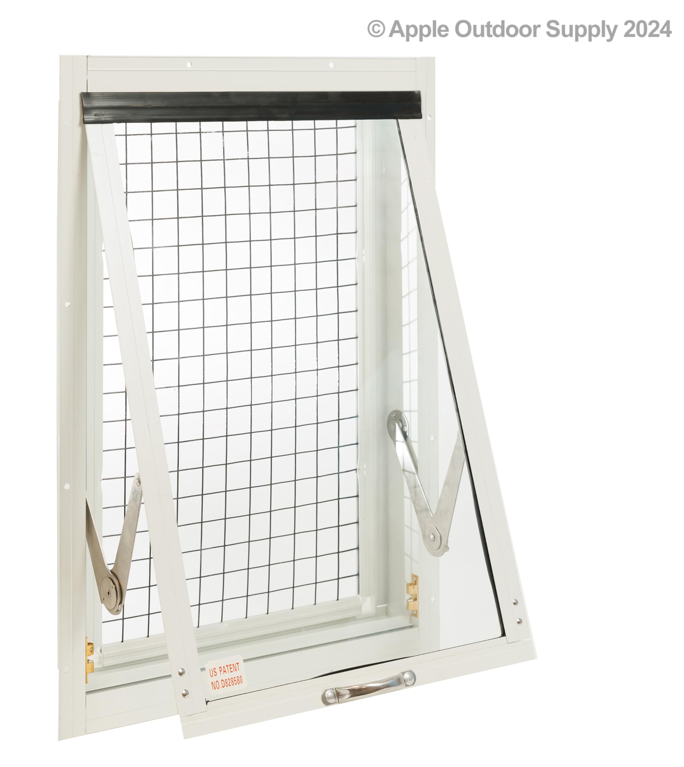 Chicken Coop Window, Flush Mount Tilt Out for Chicken Coops, Sheds, and Playhouses