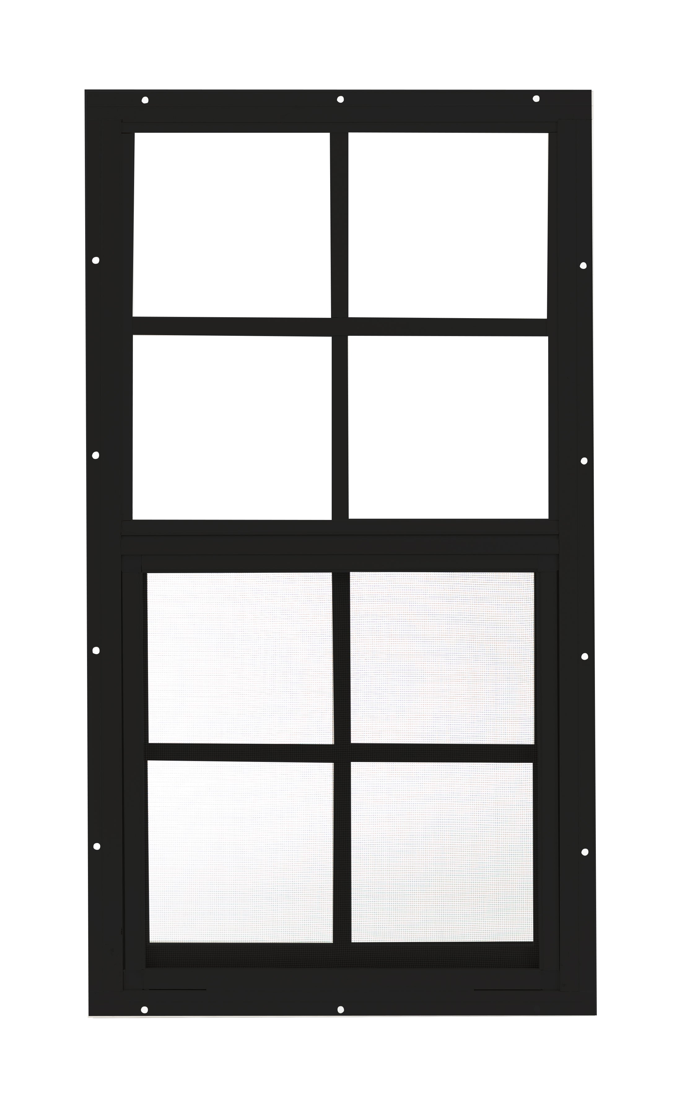 14" W x 27" H Flush Mount Shed Window,  1 PK