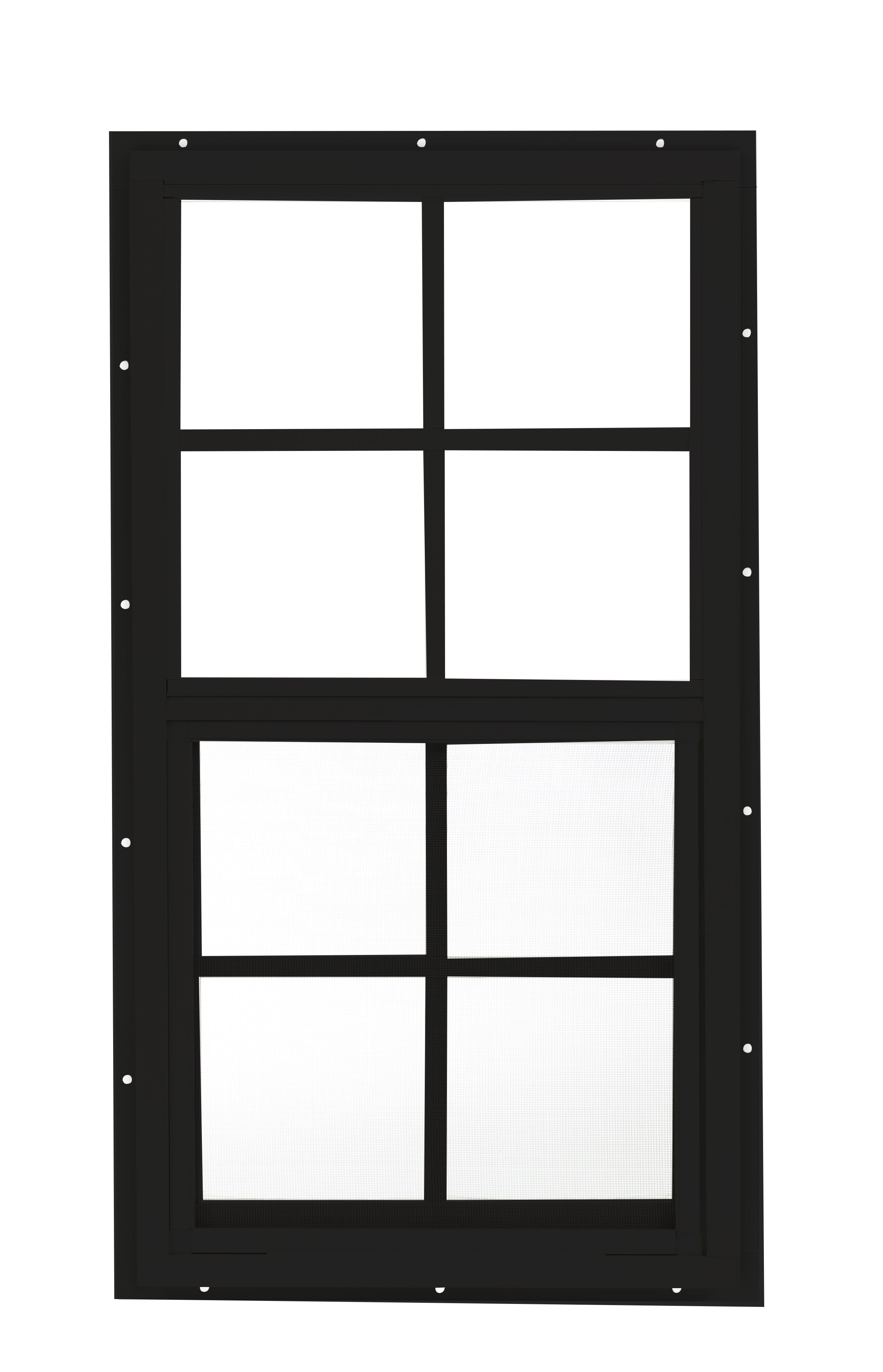 14" W x 27" H J-Lap Shed Window,  1 PK