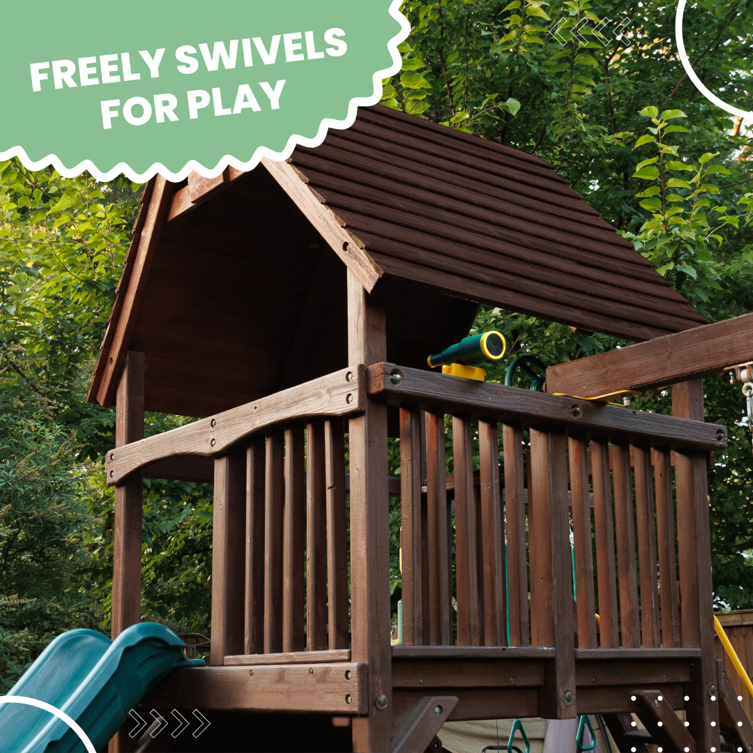 Playset Telescope – Green & Yellow