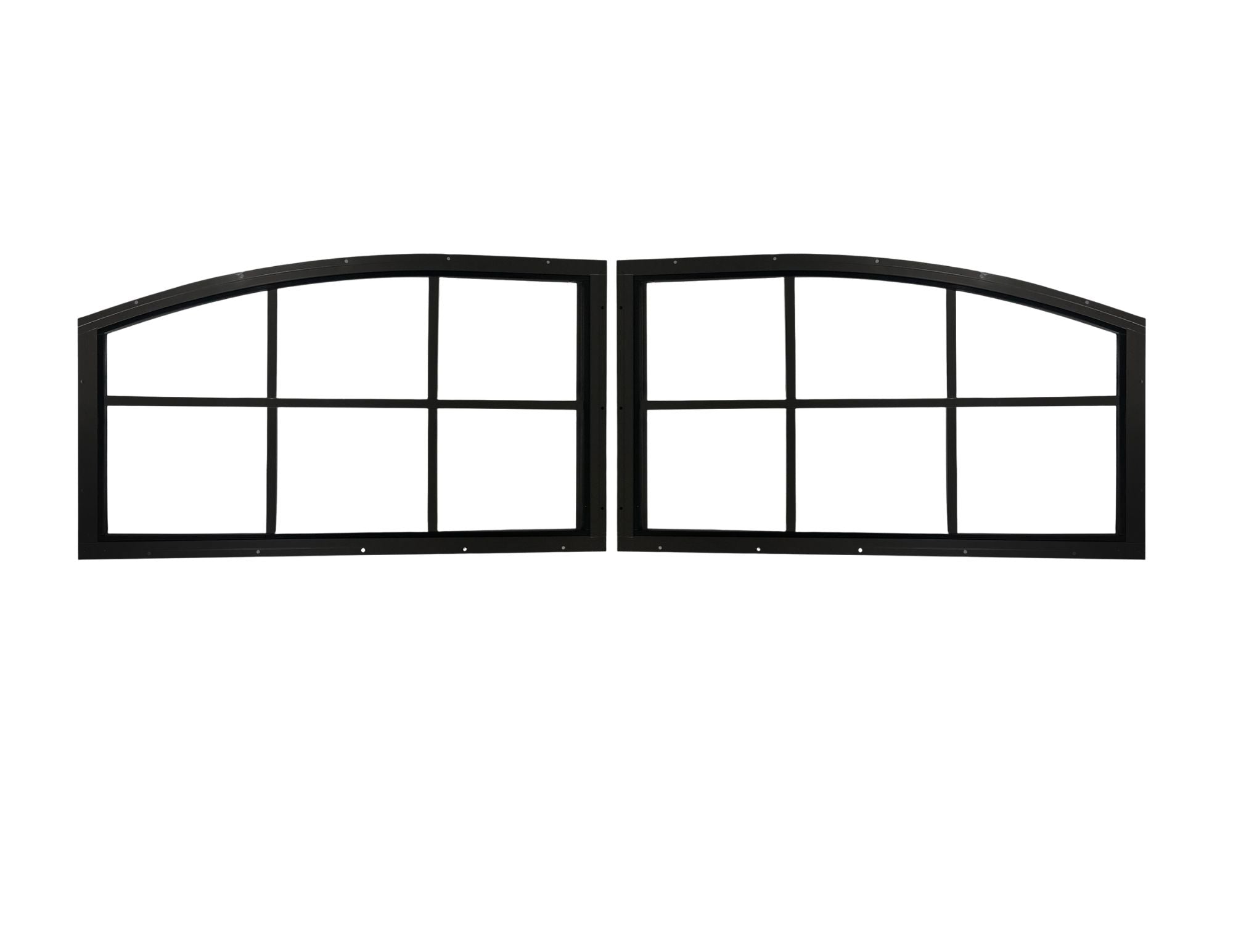Quarter Arch Shed Window