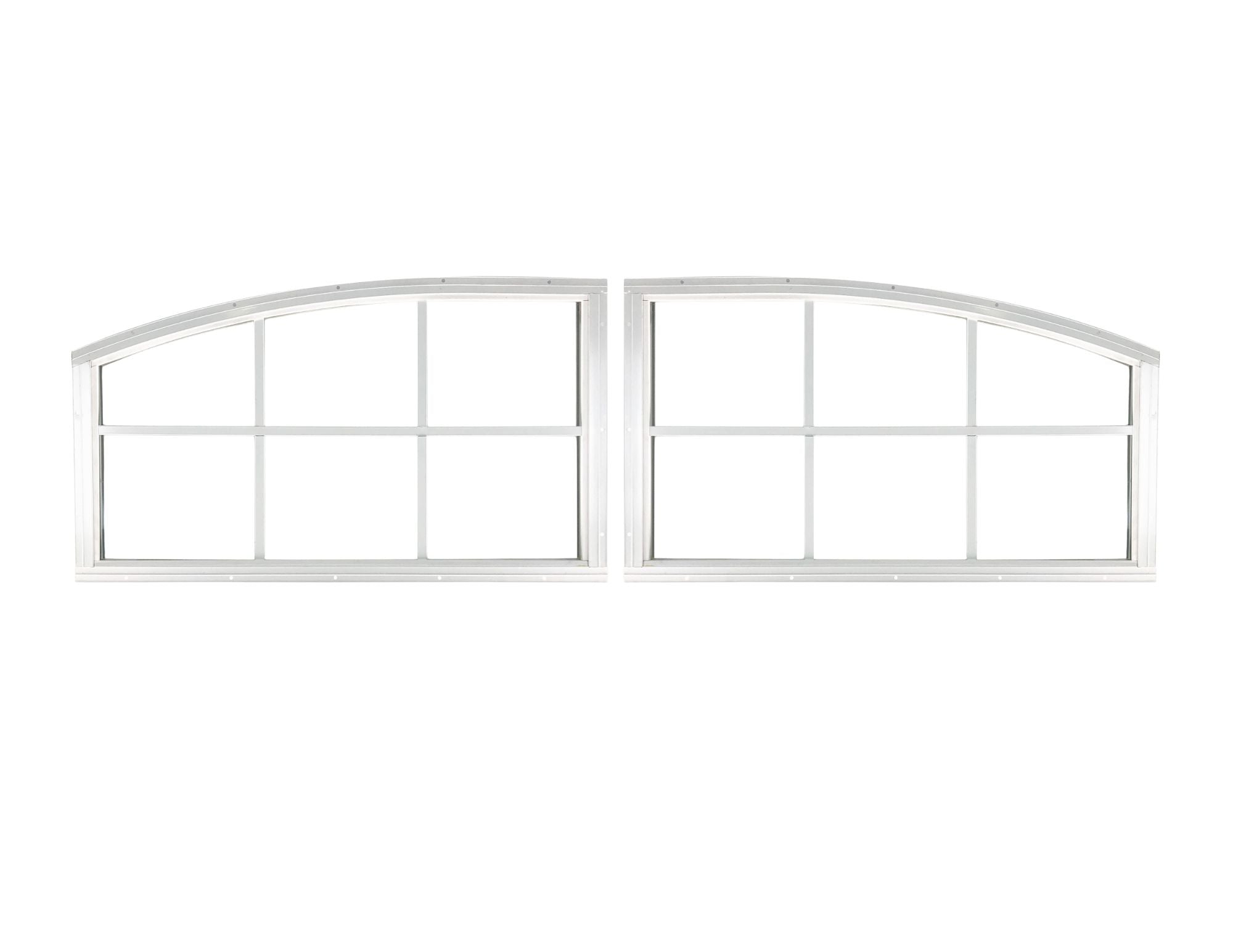 Quarter Arch Shed Window