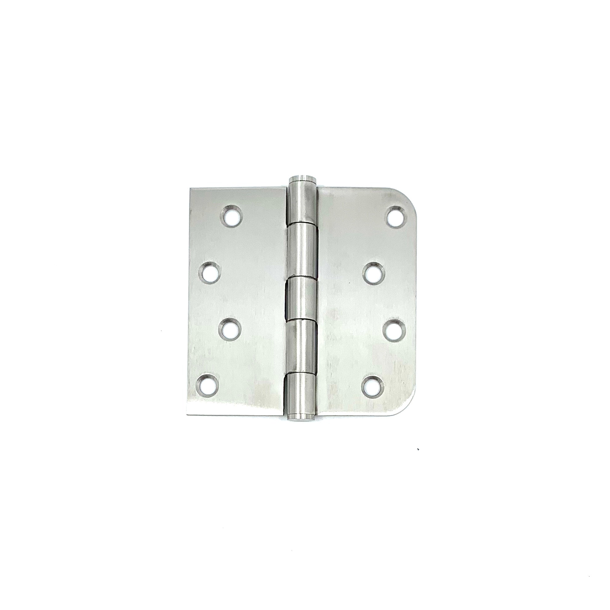 4" x 4" Rounded Corner Stainless Steel Butt Hinge Kit – 6 PK