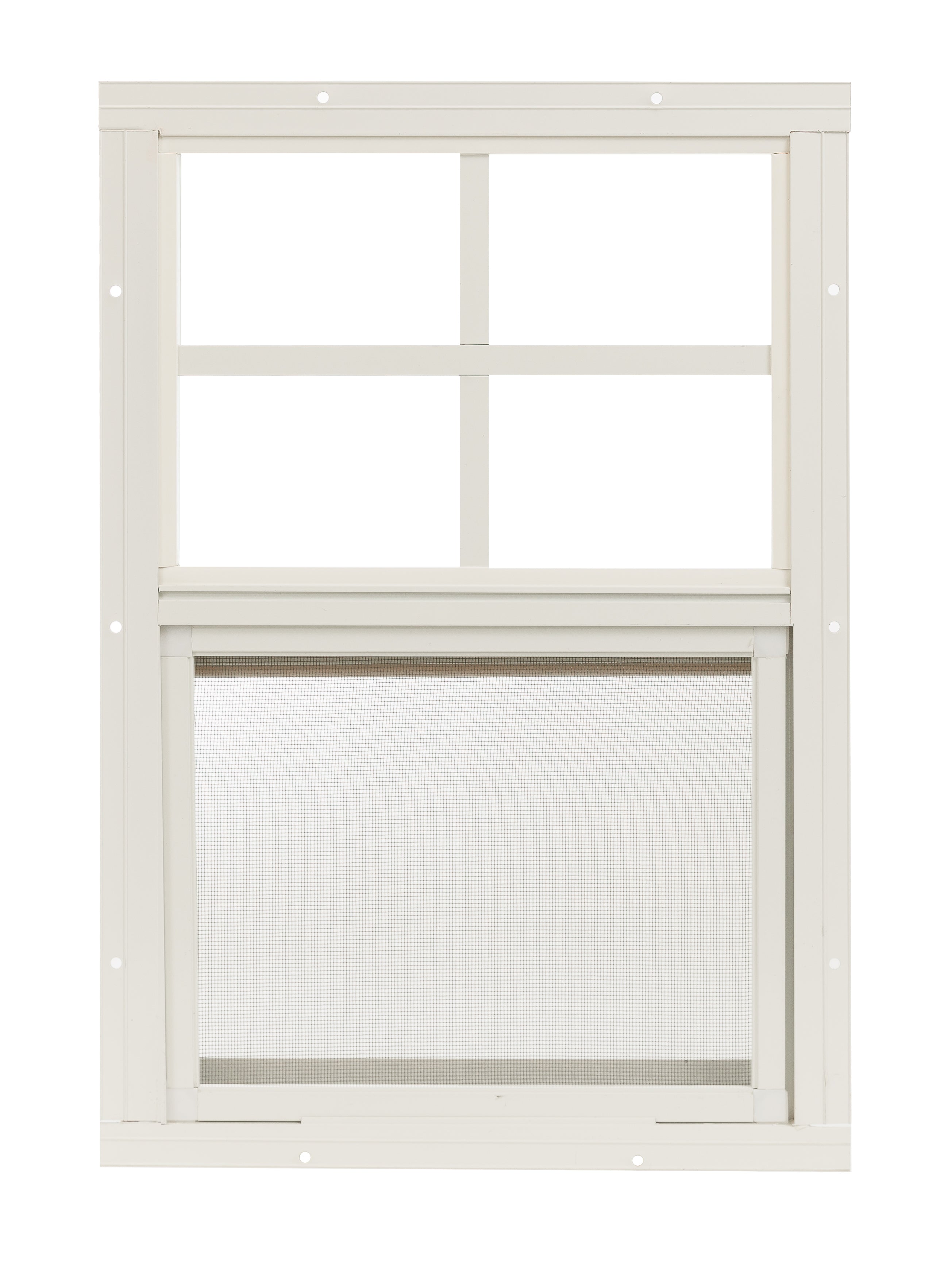 14" W x 27" H J-Lap Shed Window,  2 PK
