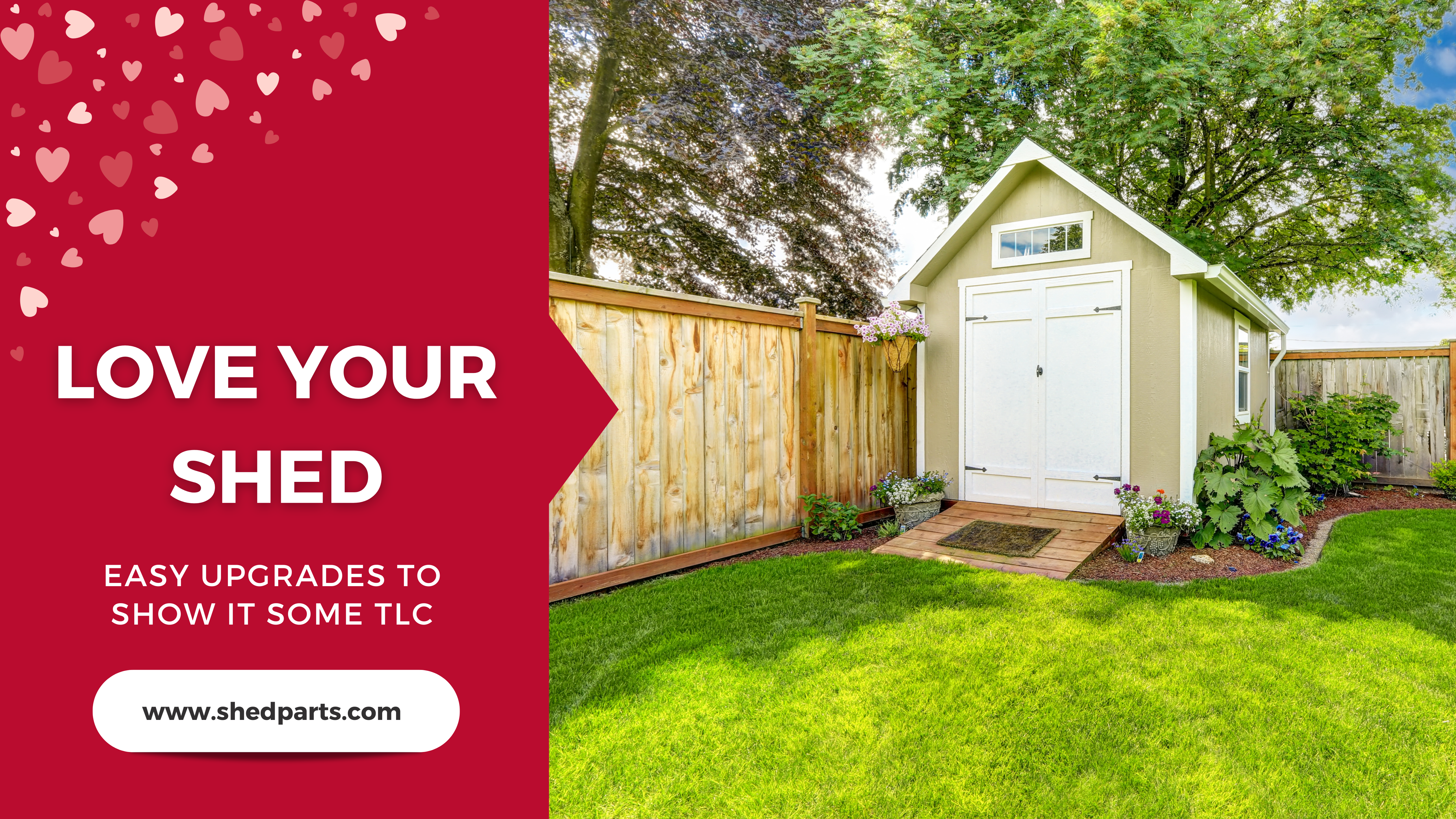 Love Your Shed: Easy Upgrades to Show It Some TLC