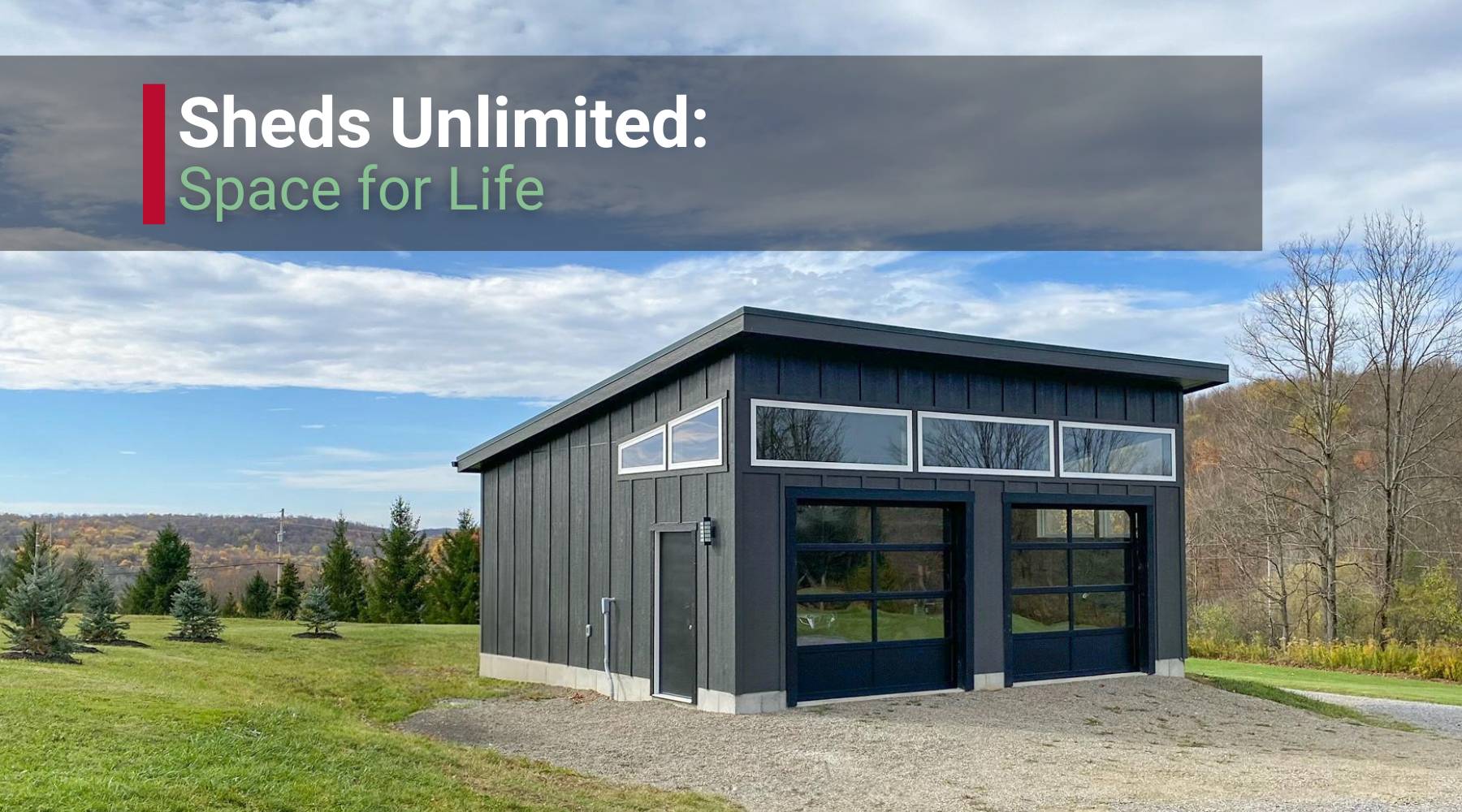 Sheds Unlimited | Space for Life