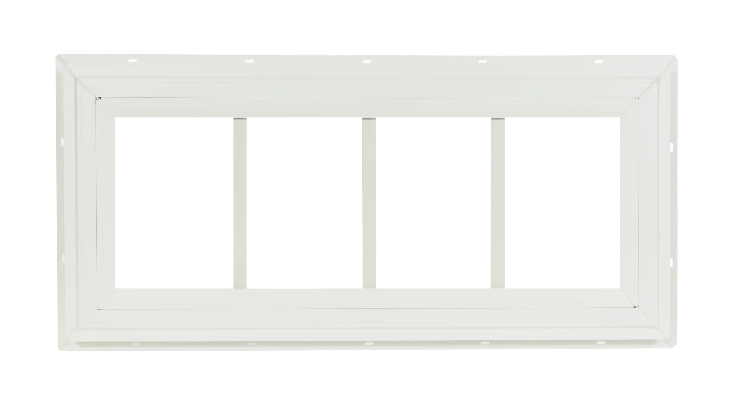 10" x 23"-24" Transom Window, Fixed J-Lap Vinyl