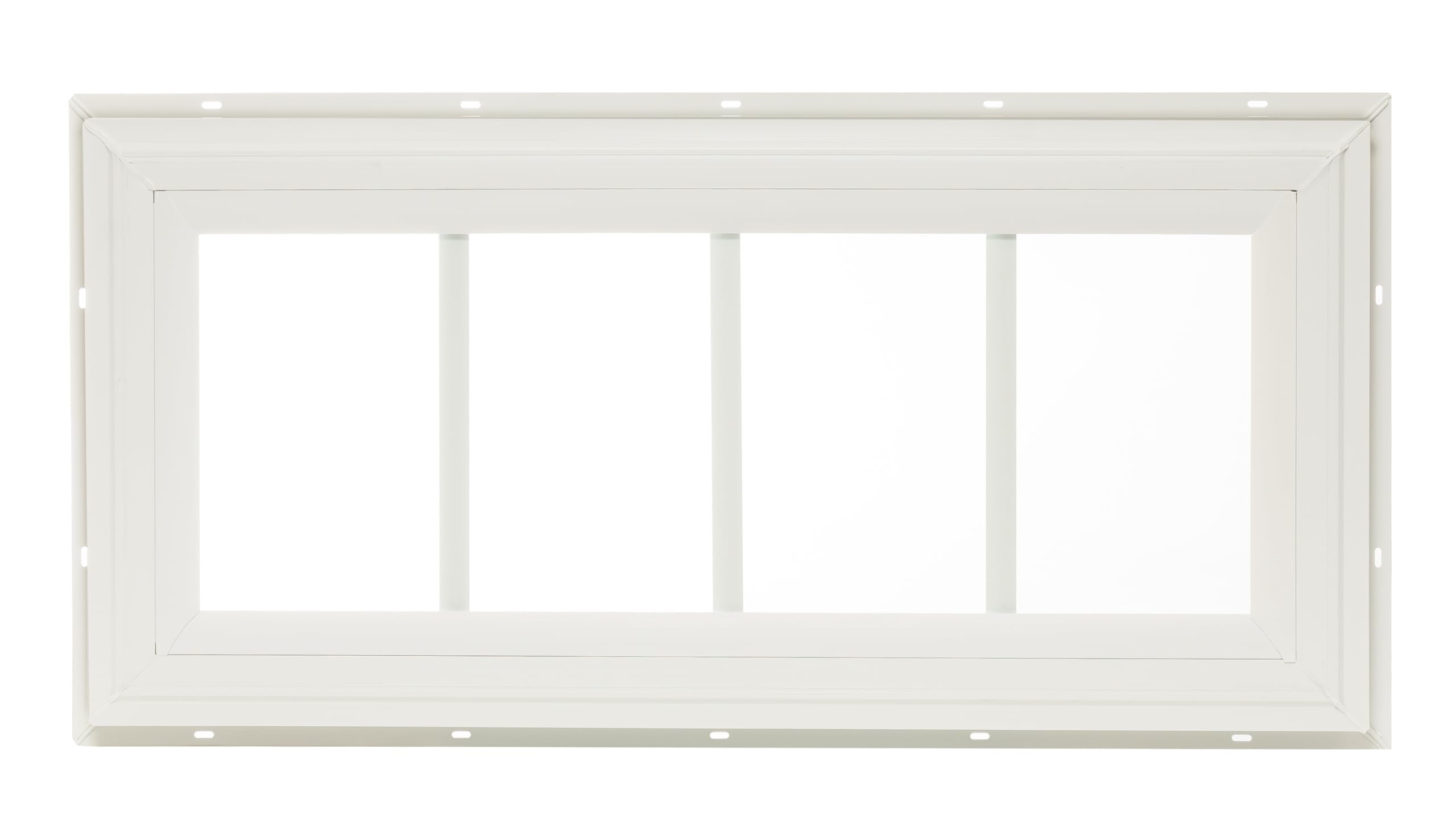 10" x 23"-24" Transom Window, Fixed J-Lap Vinyl