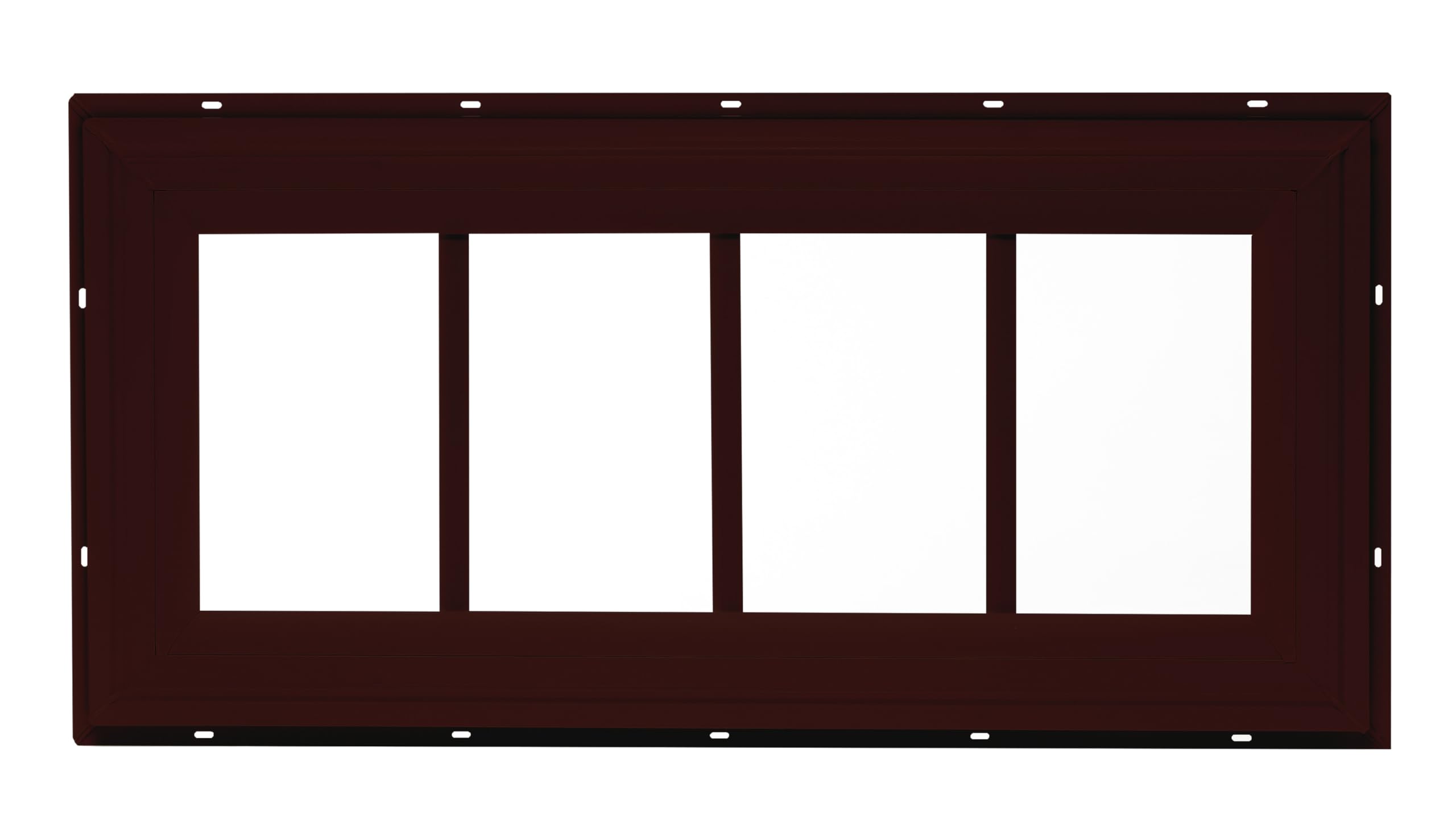 10" x 23"-24" Transom Window, Fixed J-Lap Vinyl