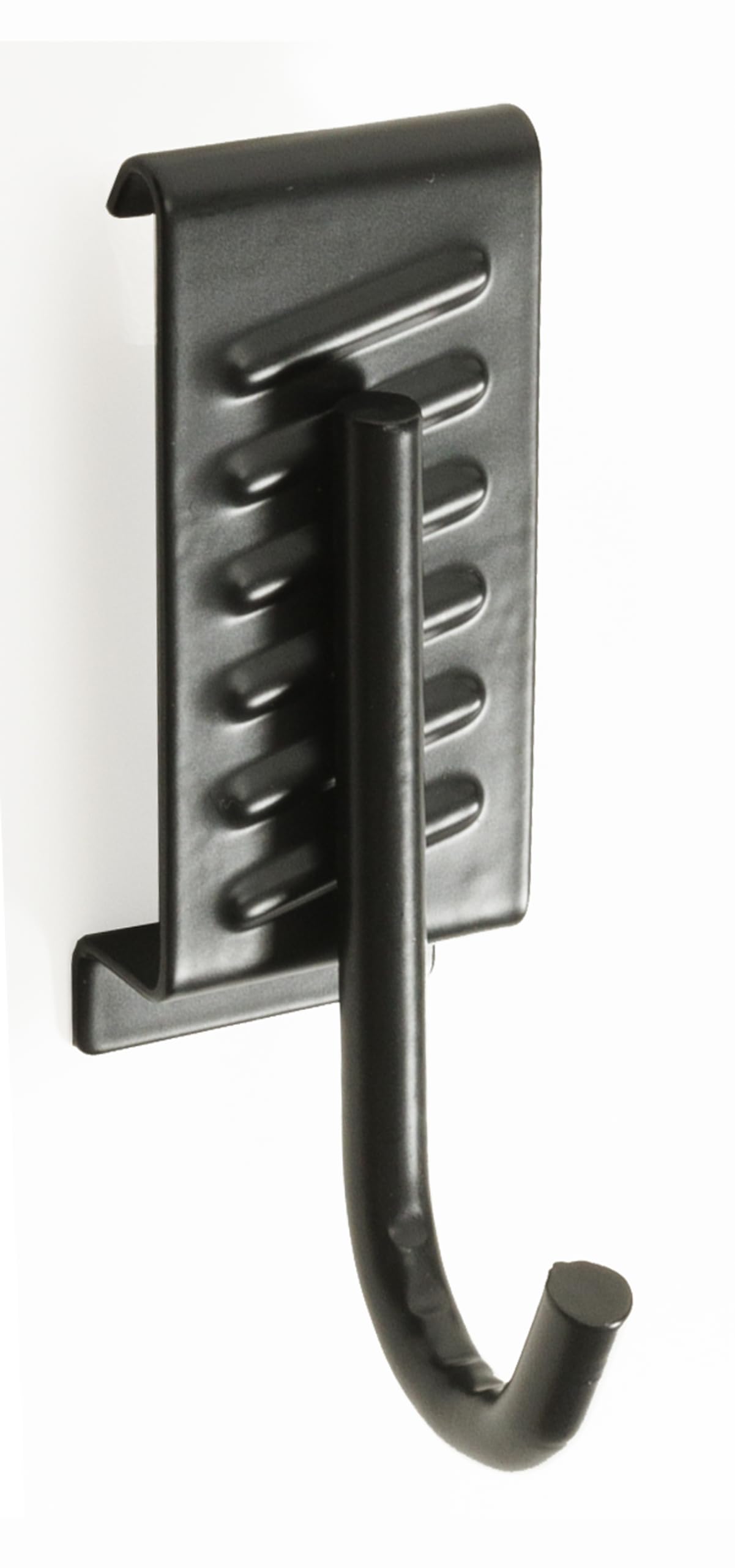 Garden Tool Organization Wall Mounted Storage System, Adjustable, Black Heavy Duty for for Sheds, Garages, and Utility Rooms, 22 PCs: 7 Rails+ 15 Hooks; 1 Set per Box (GTWSS22BLK-BX1)