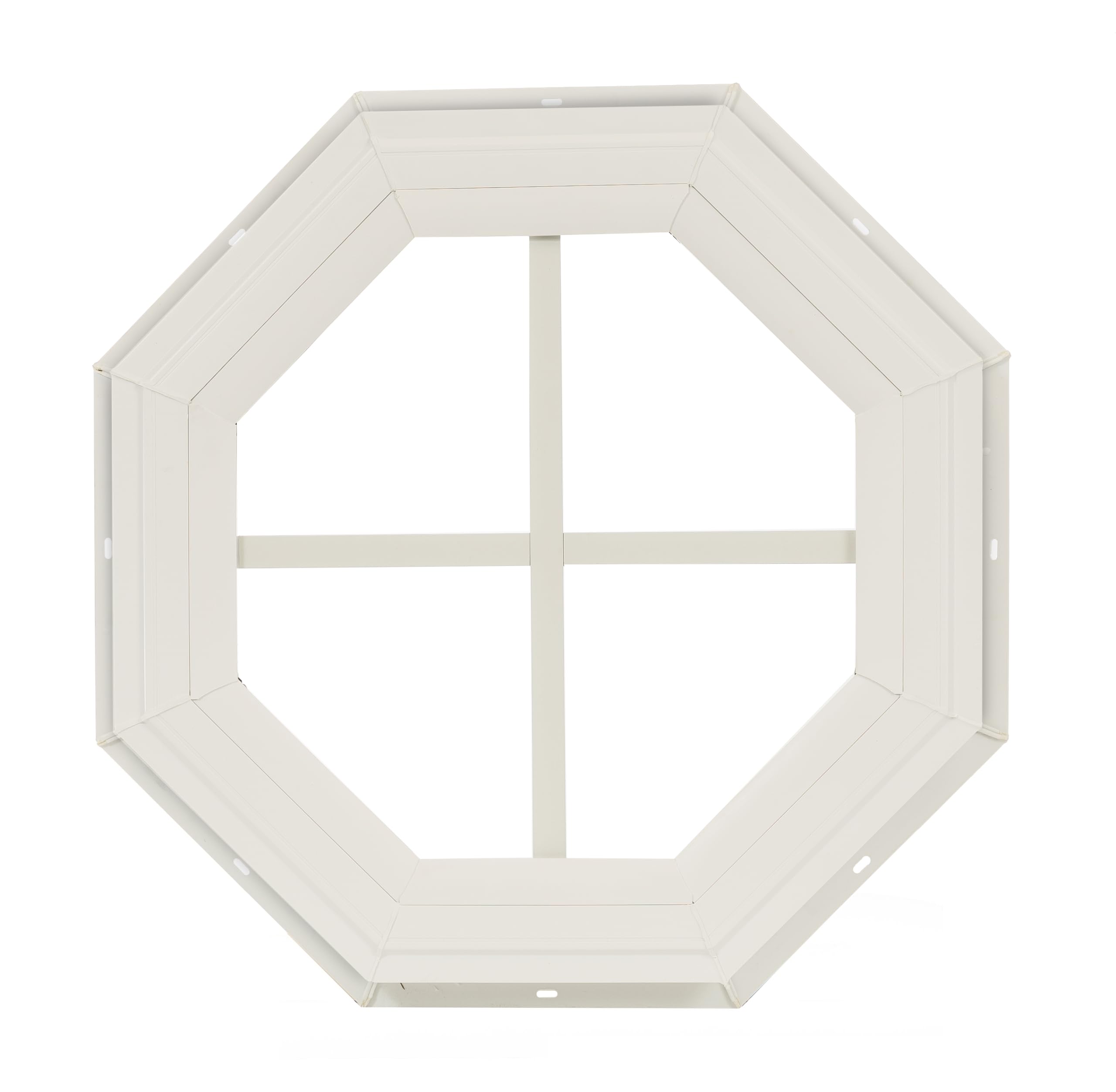 14" & 18" Octagon Gable Window, Fixed J-Lap Vinyl