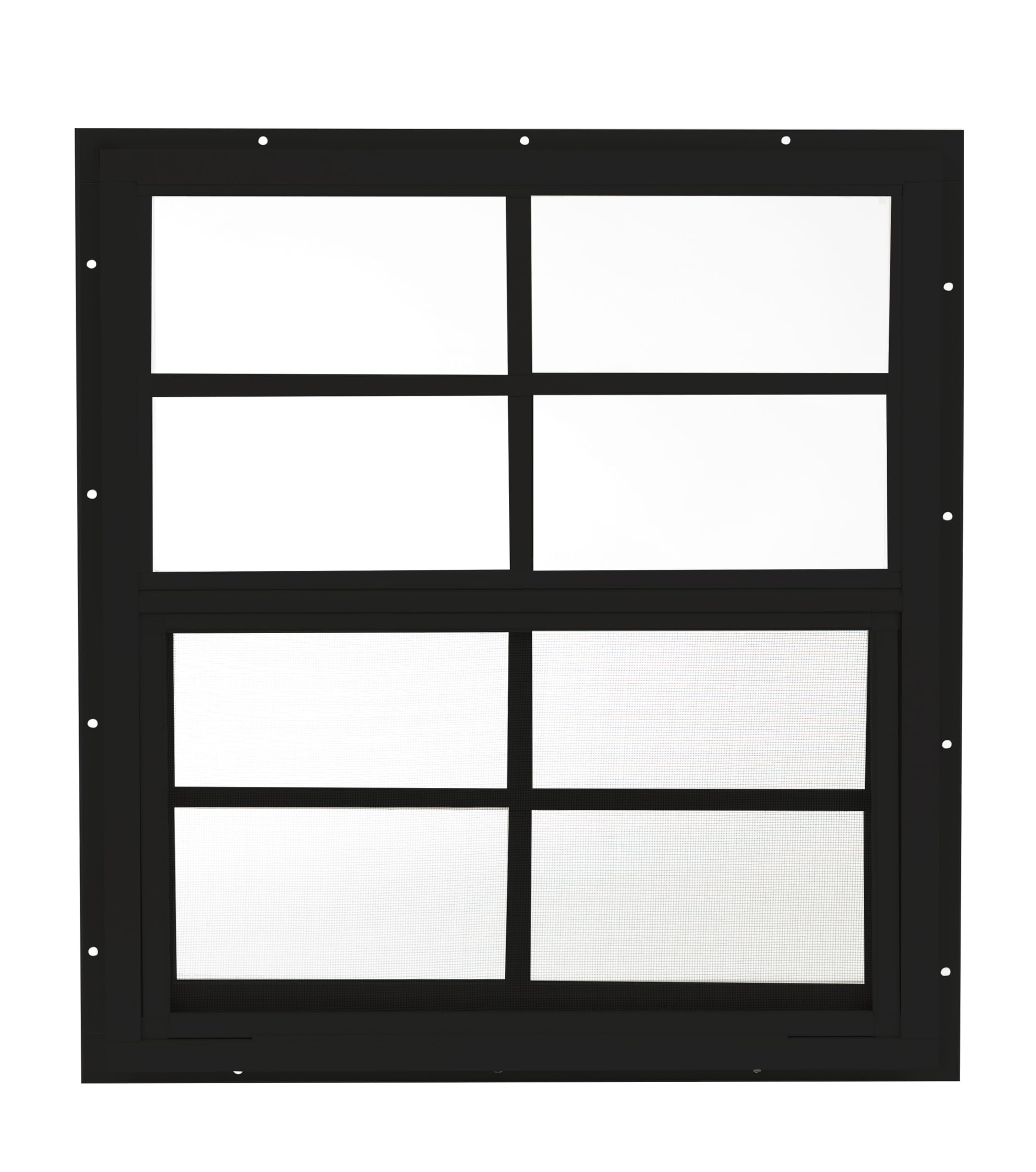 Shed Window 24" W x 27" H, J-Lap for Sheds, Playhouses, and Chicken Coops 1 PK