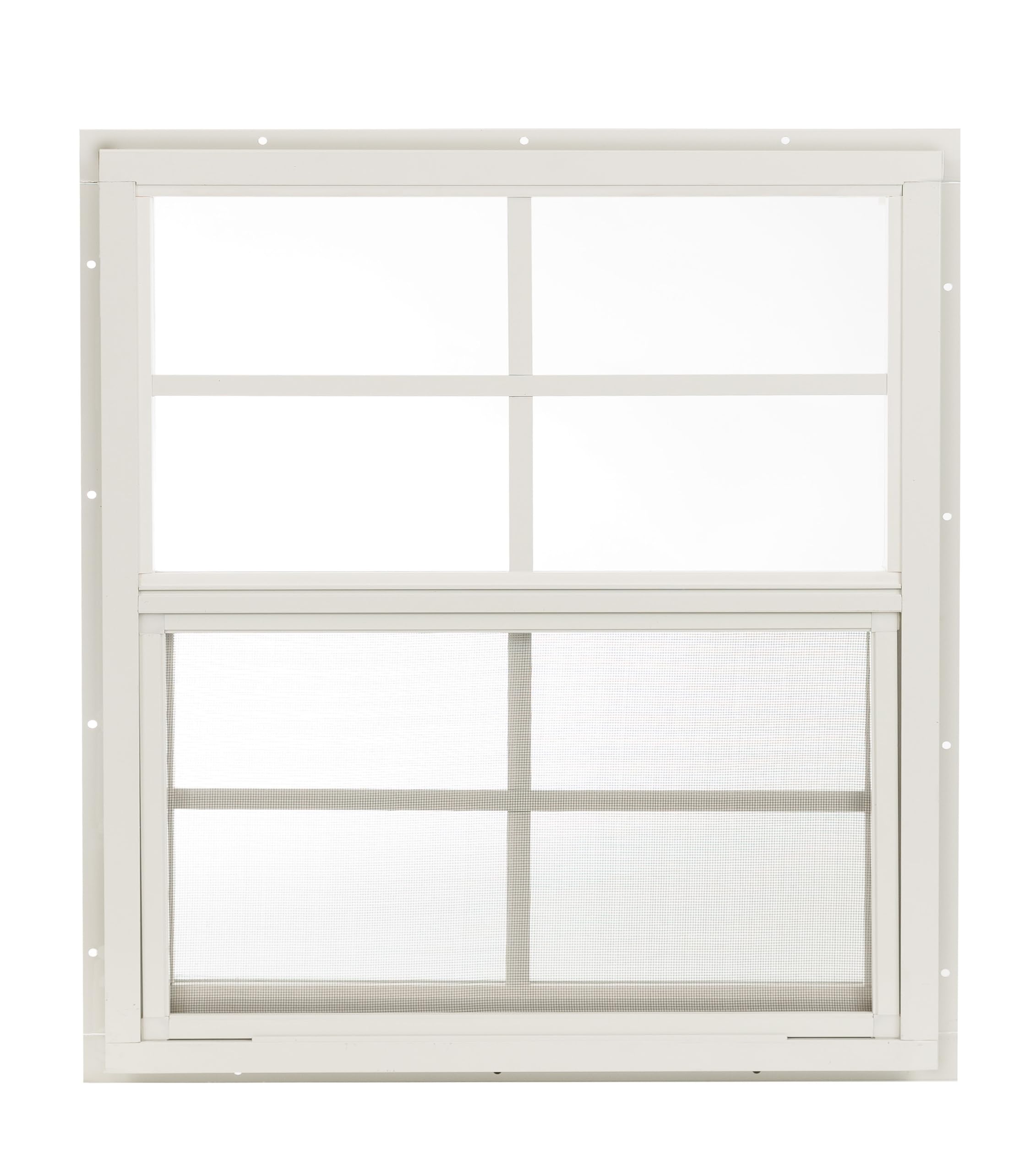 Shed Window 24" W x 27" H, J-Lap for Sheds, Playhouses, and Chicken Coops 1 PK