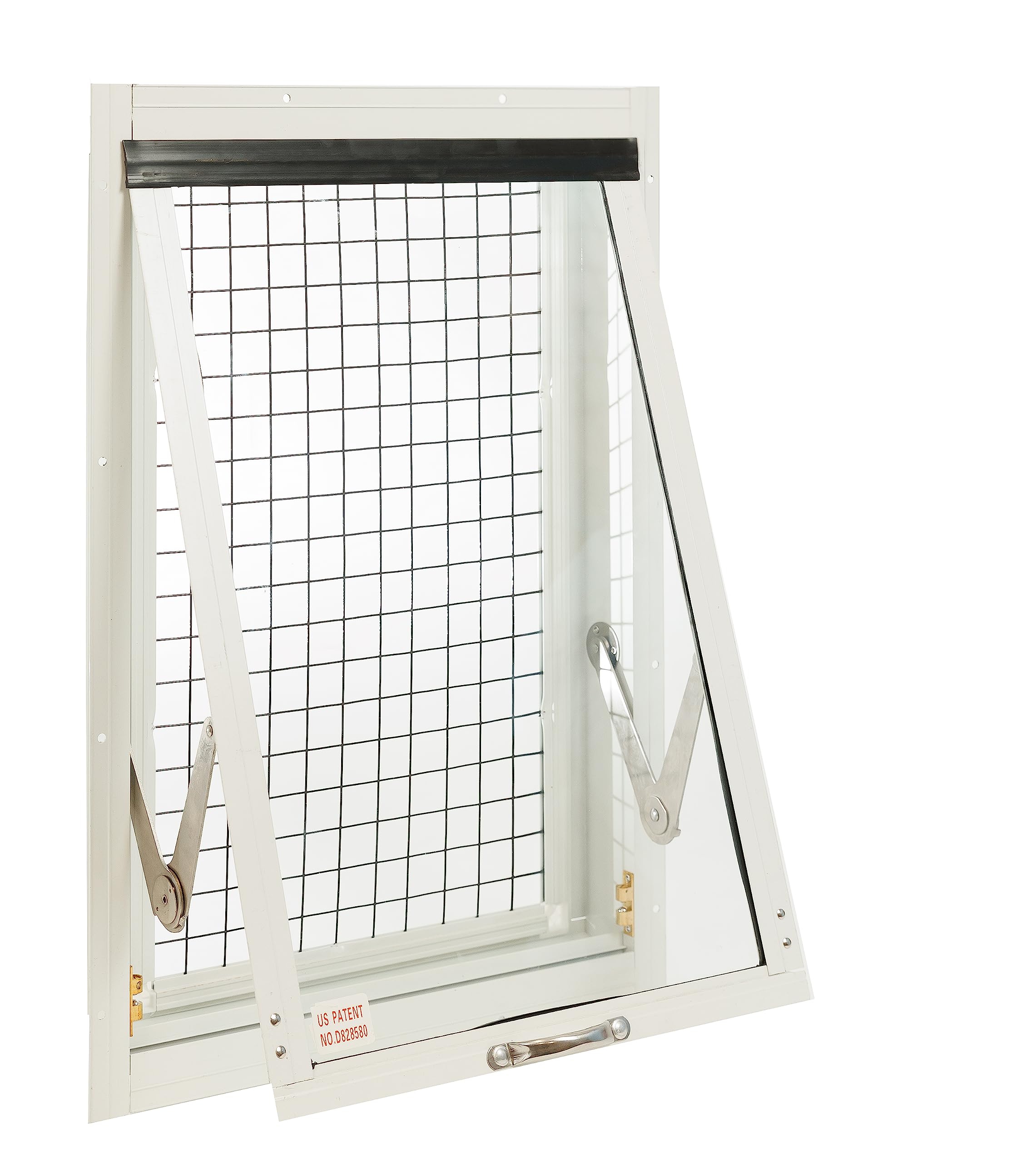 Chicken Coop Window, Flush Mount Tilt Out for Chicken Coops, Sheds, and Playhouses