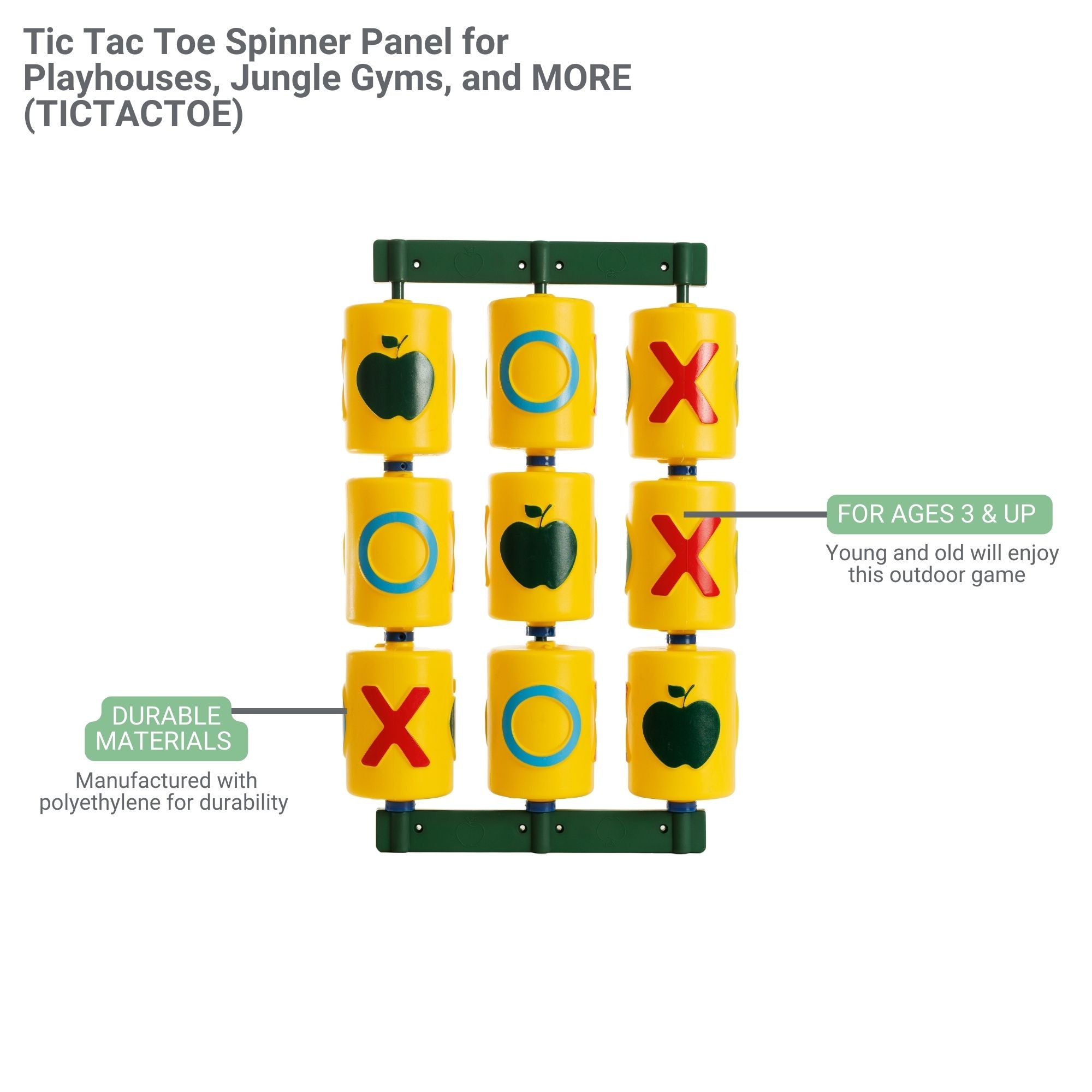 Tic Tac Toe Spinner Panel