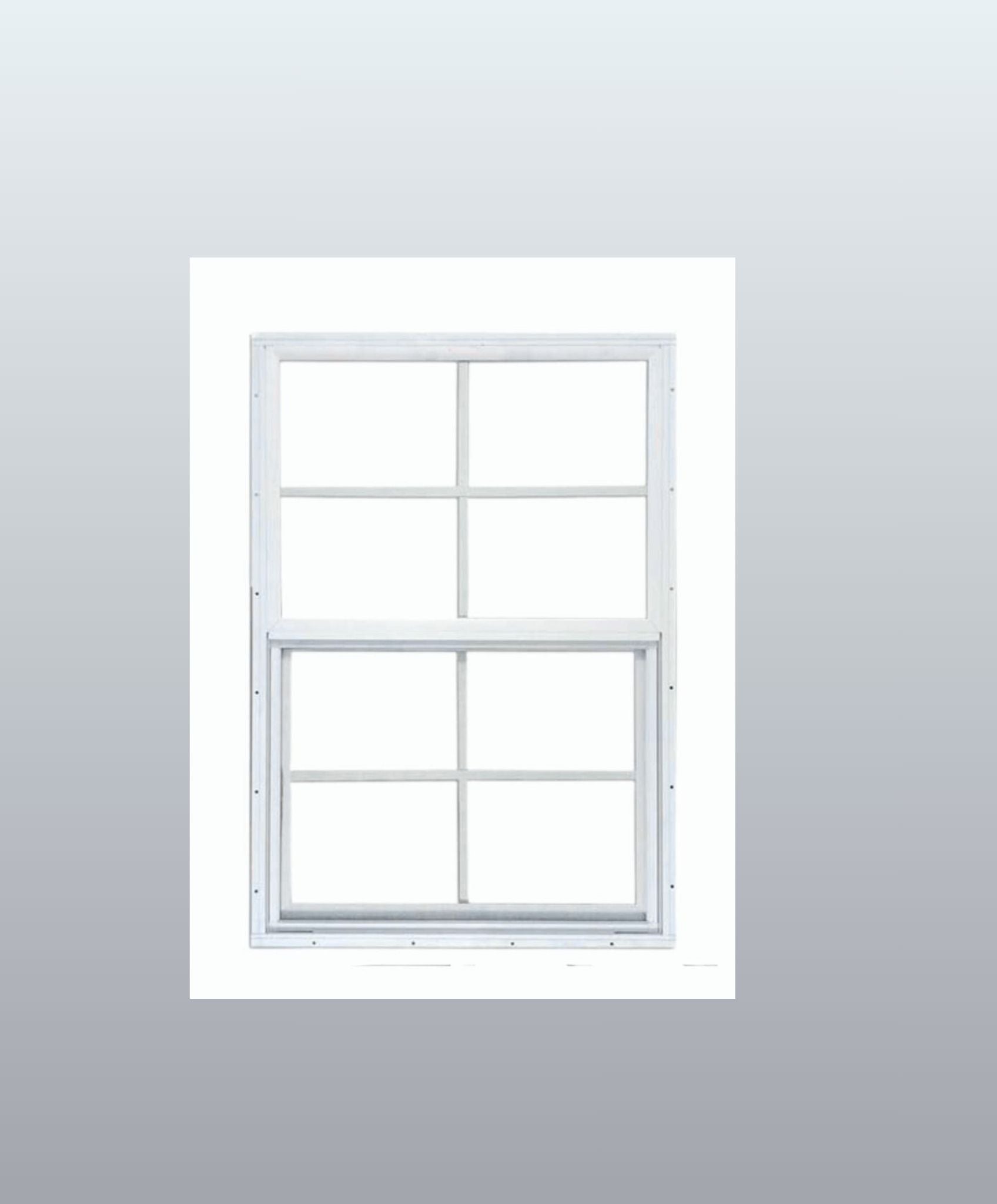 Sliding Flush Aluminum Shed Window w/ Screen